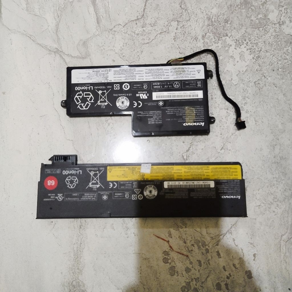 Baterai Laptop Lenovo Thinkpad X250 Second