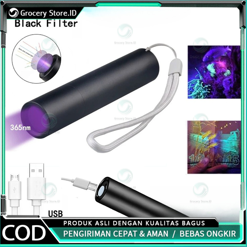 Ultraviolet/senter ultraviolet/ultraviolet/uv led mini usb