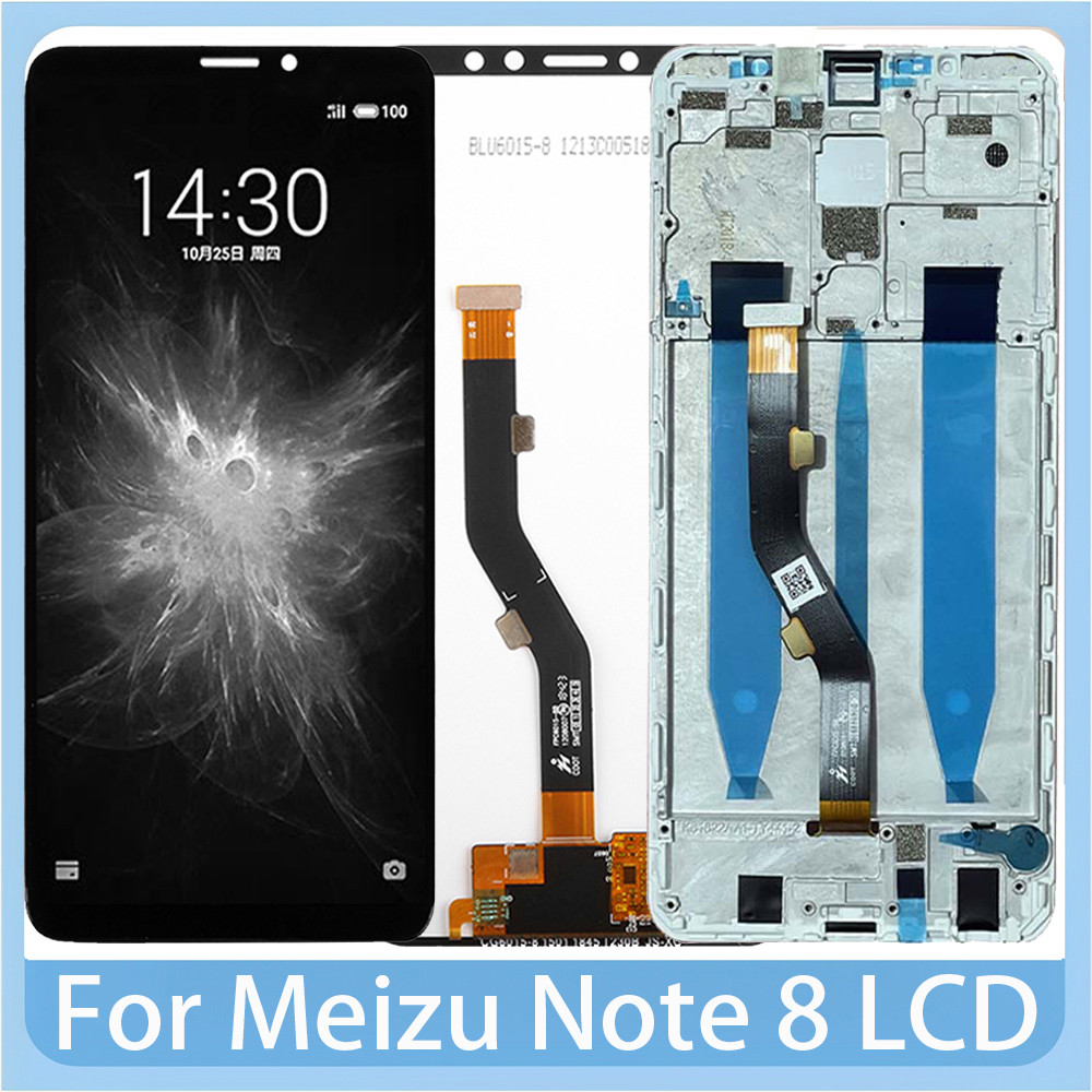 6.0" Original For Meizu Note 8 LCD splay With Tou Screen Best Tested For Meizu Note8 M822H M822Q LCD