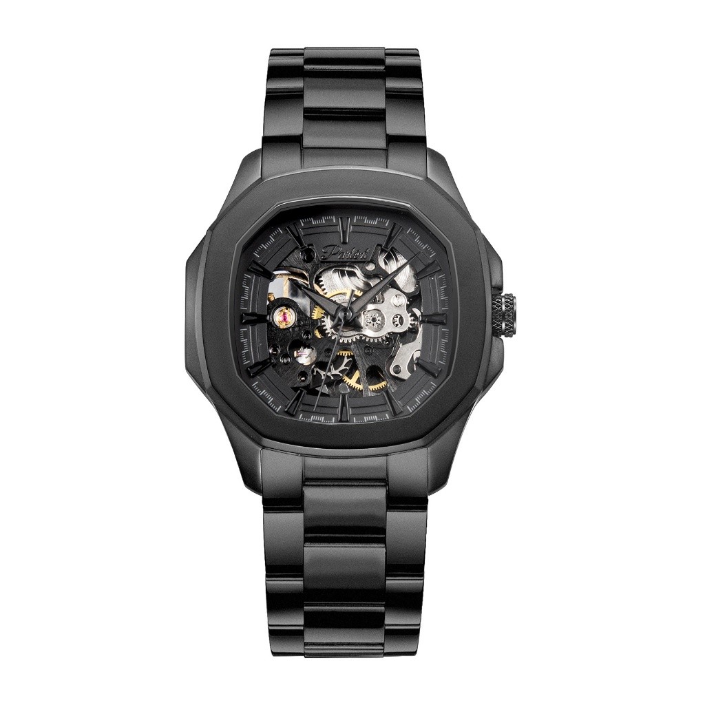 Parlent Gallant Phantom Steel Femme - Jam Tangan Wanita 36mm, Automatic Movement, Waterproof 5ATM (5