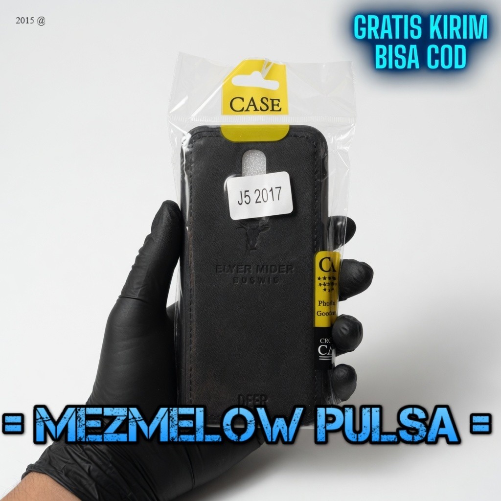 Hard Case Casing Bahan Kain Kanvas Leather Case SAMSUNG J5 PRO / SAMSUNG J5 2017