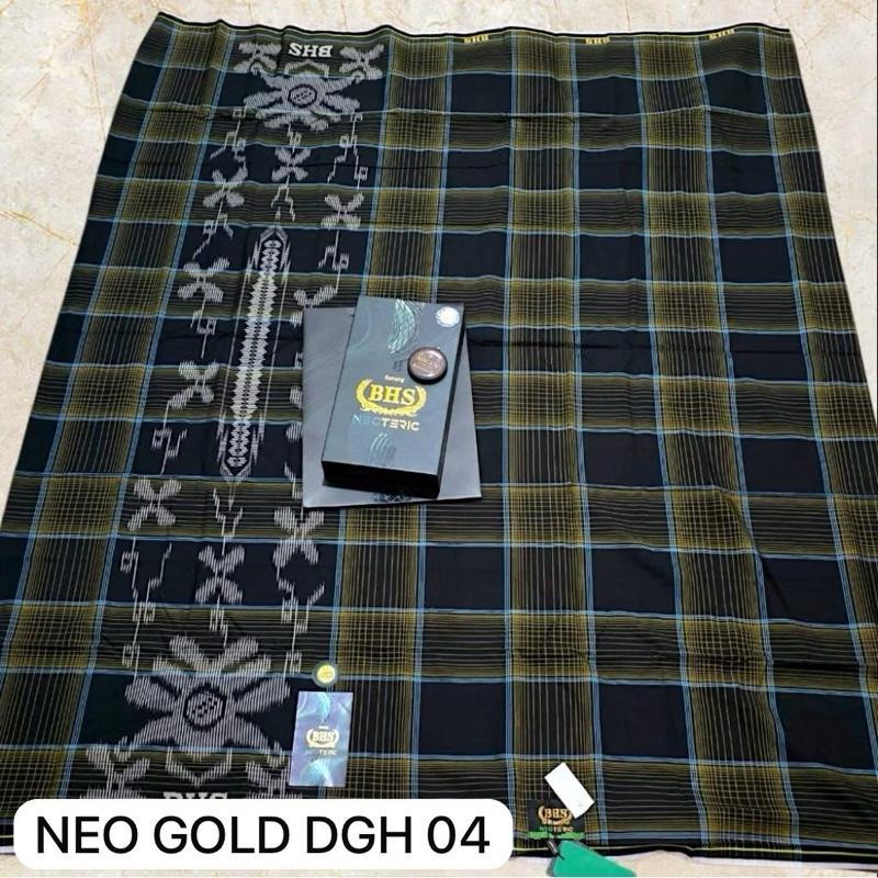 BHS NEOTERIC KUALITAS GOLD DGH MOTIF KOTAK & GARIS