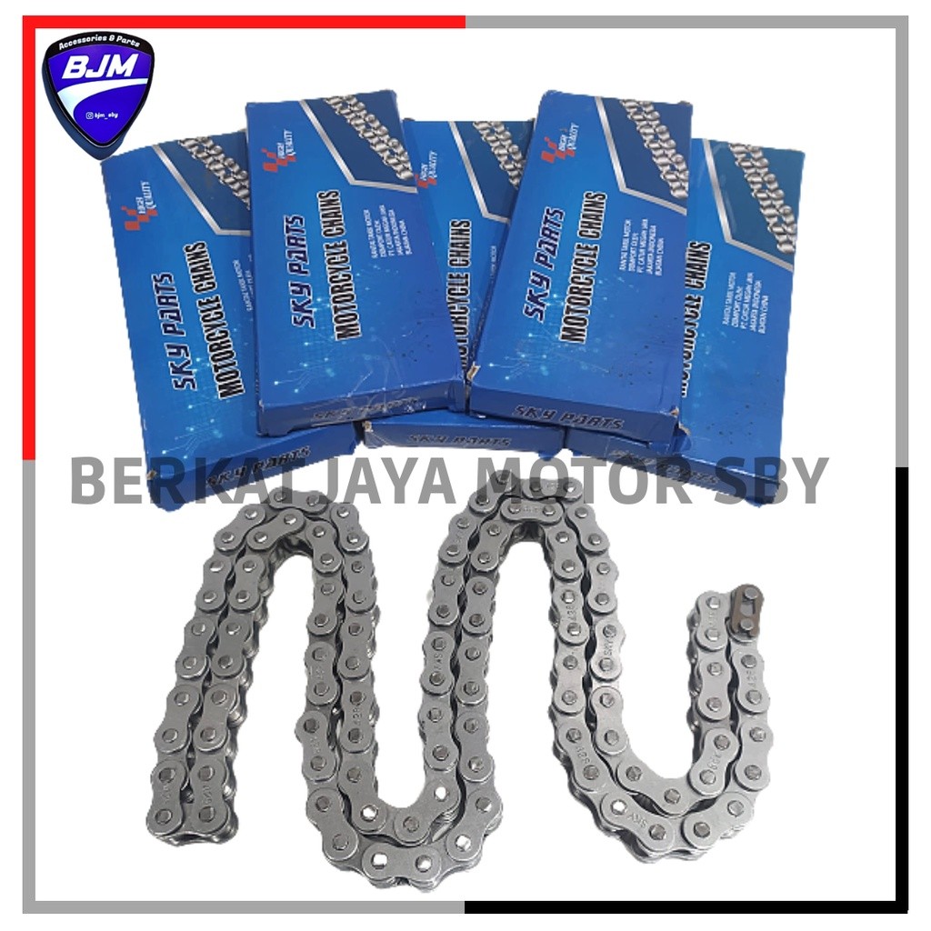 [SIAP KIRIM] RANTAI RANTE RODA RANTAI RANTE MOTOR 428 106 SUPRA FIT NEW SUPRA X 125 FI BLADE 125 FI 
