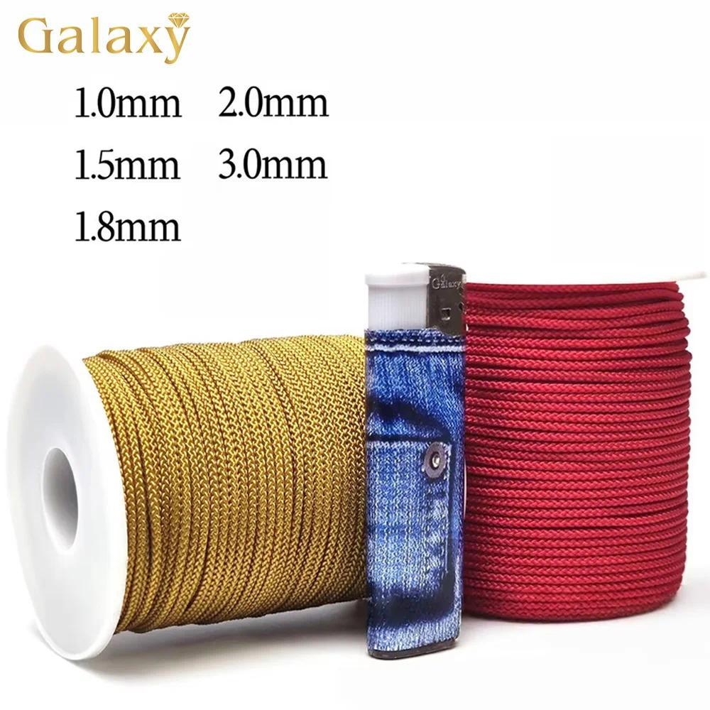 1mm/1.5mm/1.8mm/2mm/3mm Nylon Beang Cord Thread Bracelet String inese Knot Cord Braided Bracelet Y C