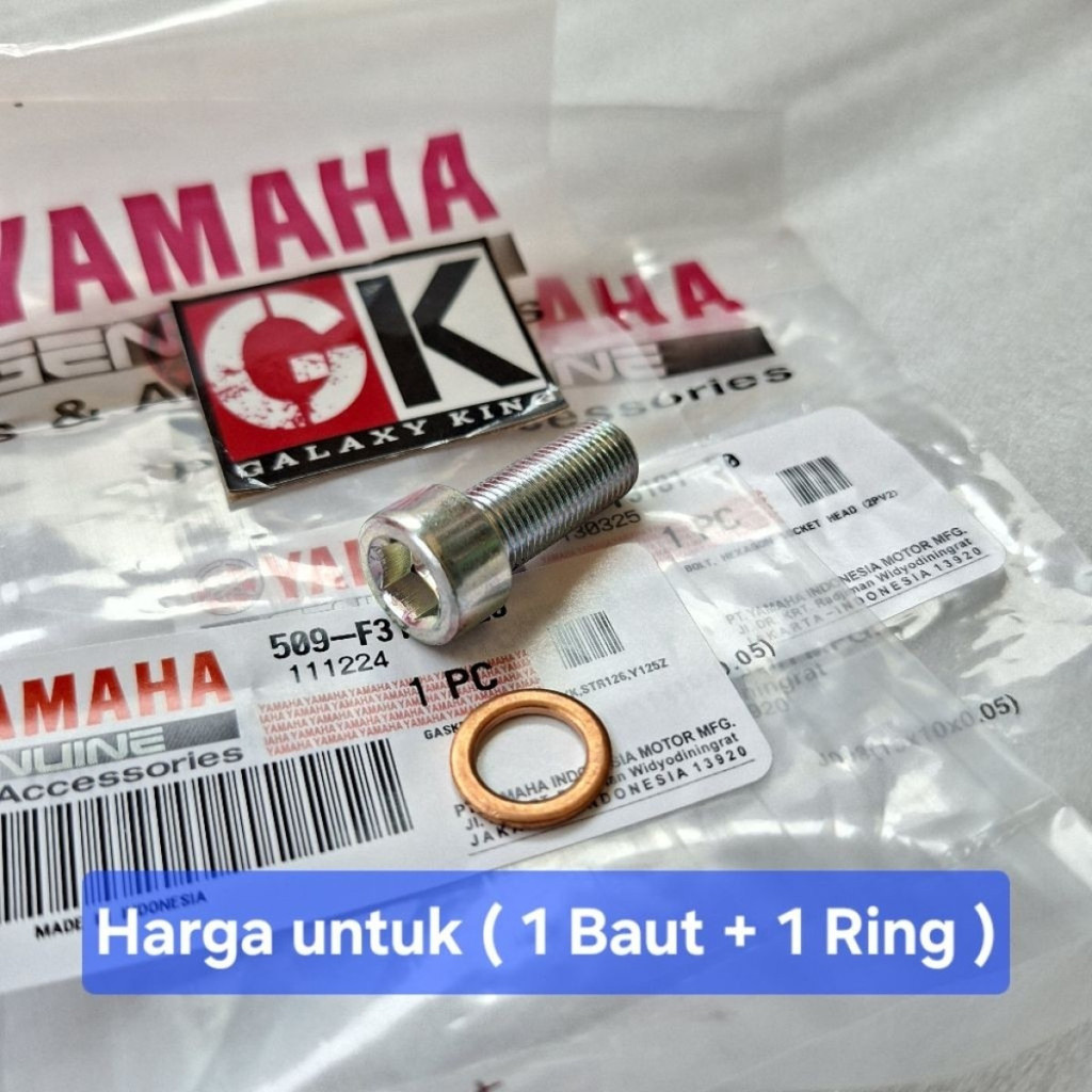 BAUT SULINGAN BOTTOM TABUNG SHOCK SOK DEPAN MIO SPORTY SMILE SOUL GT J M3 Z 125 FINO NOUVO ORIGINAL