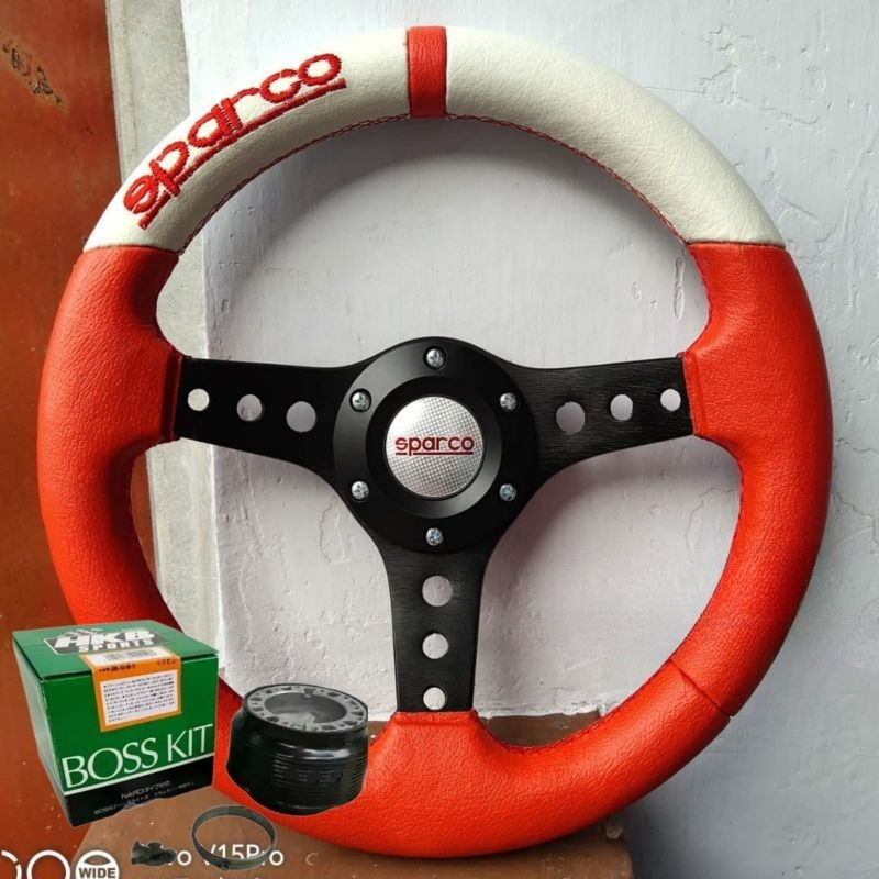 Stir Setir Racing 12 inch+boskit