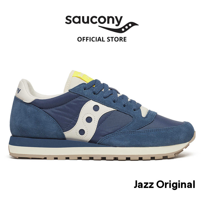 Sepatu Lifestyle Pria dan Wanita SAUCONY Shoes Jazz Original - Blue / Tofu
