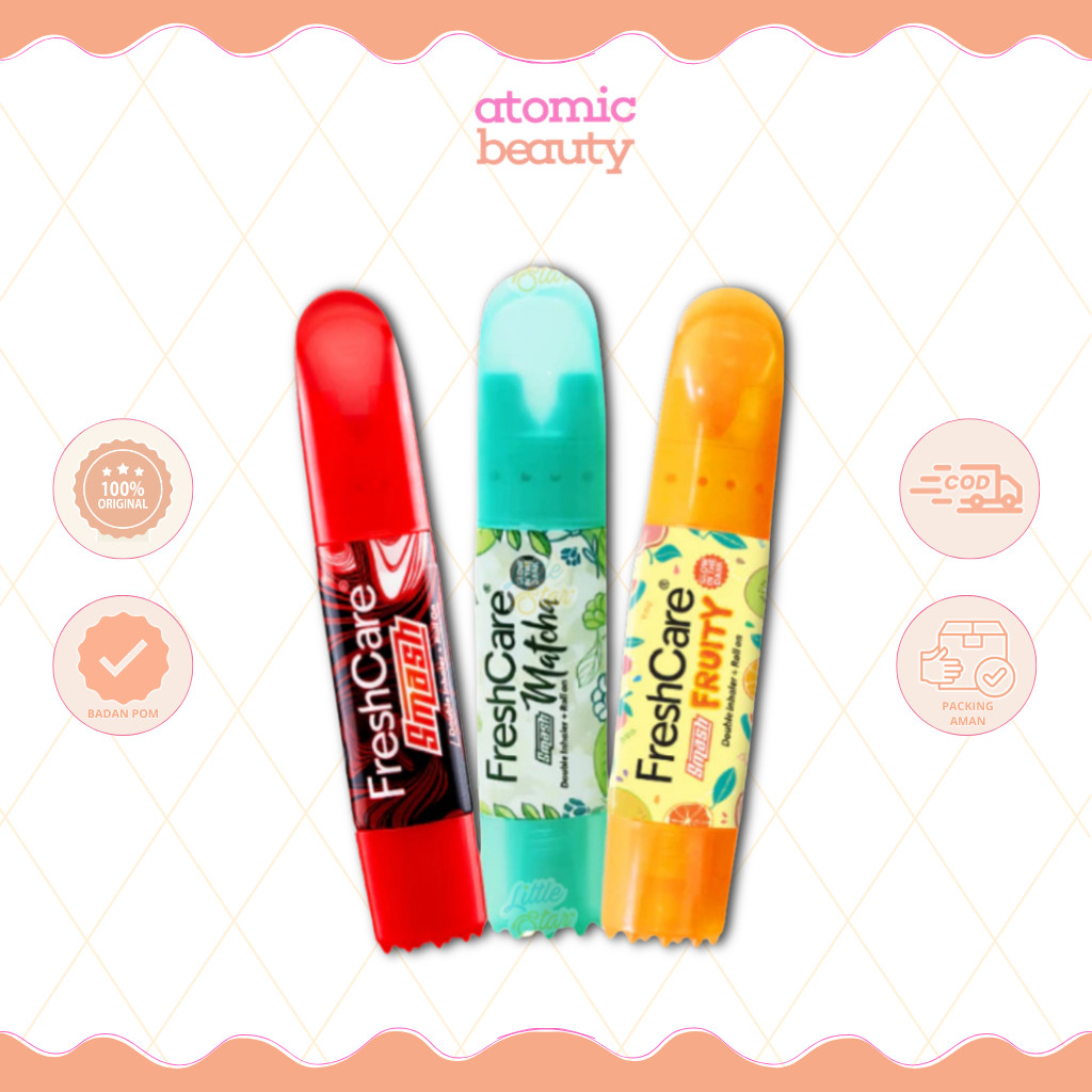 FRESHCARE Smash | Double Inhaler + Kerokan + Roll On