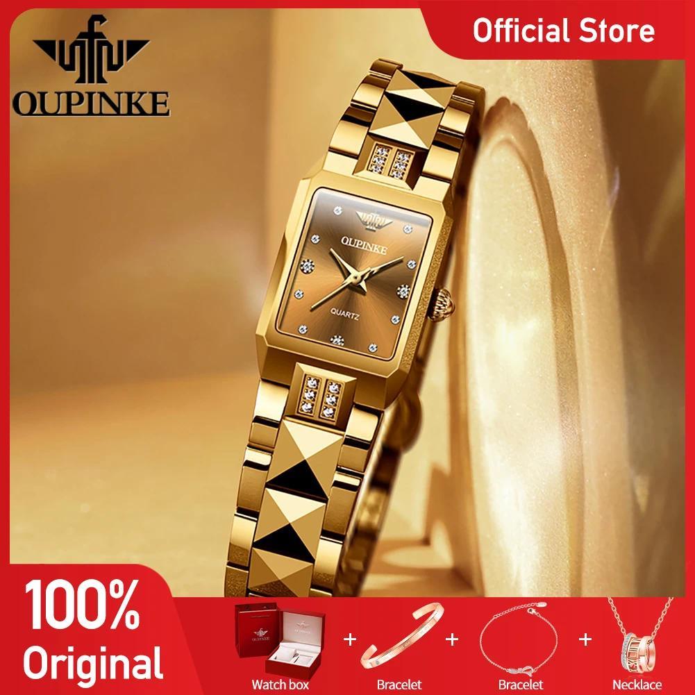 Jam Tangan Wanita OUPINKE 3246 Ladies Watch Automatic Mechanical Watch 50M Waterproof Sapphire Tungs