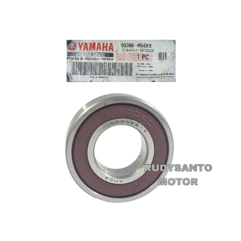 93306-054X9 BEARING LAHER LAKER 6004 RS AS RODA BELAKANG RASIO NOUVO Z LELE MIO SPORY SMILE MIO SOUL