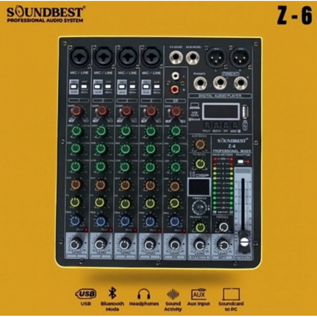 Mixer Soundbest Z6 Professional MIXER