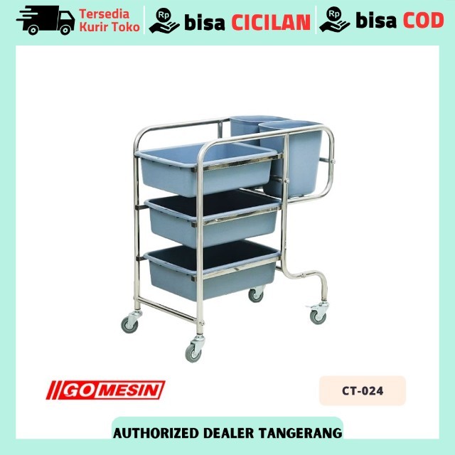 Troli Gomesin CT-024 Trolley Piring Kotor