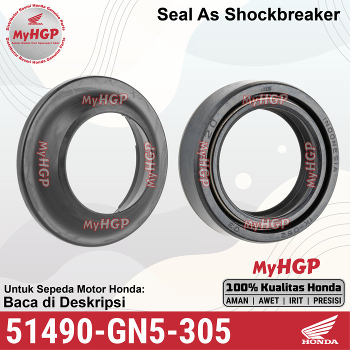 51490GN5305 Seal Set Shockbreaker Depan Matic Bebek 51490-GN5-305 51490 GN5 305