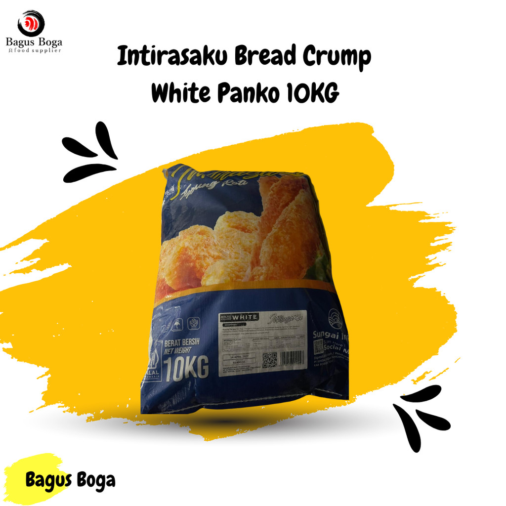 Intirasaku Bread Crump White Panko 10KG