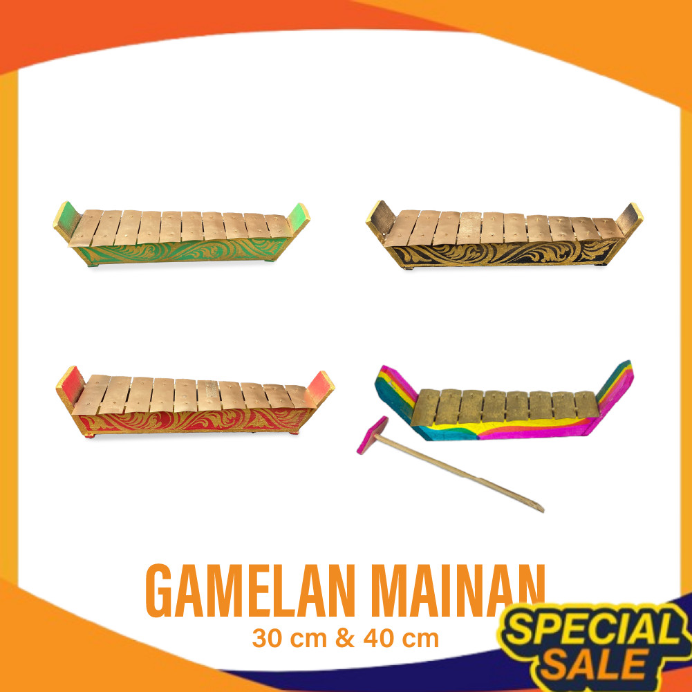 Mainan Gamelan Bali - Xylophone - Gangsa Mini - Mainan Tradisional Bali - Mainan Anak Anak - Tradisi