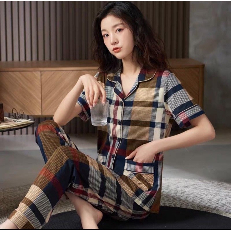 FURIBOMBA JC- PIYAMA SET Import CP / Piyama wanita Import terbaru / Piyama Import Korean Style