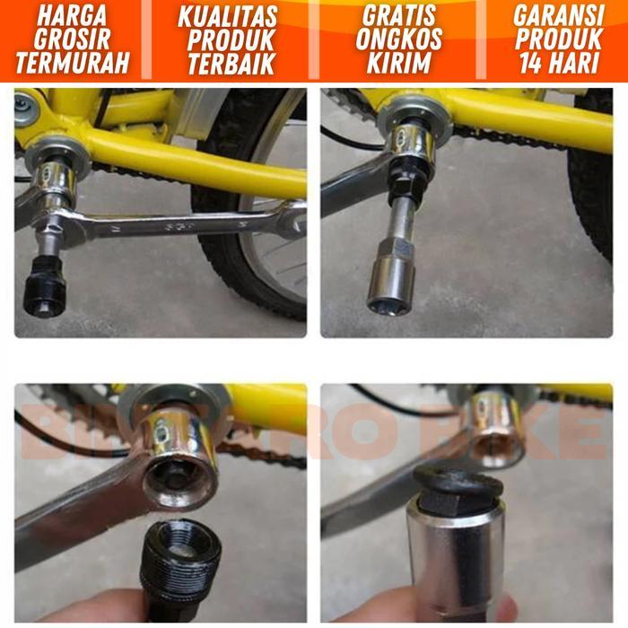Ready Alat Buka Pasang Crank Sepeda Crank Remover Sepeda Gunung Lipat MTB Roadbike DLL