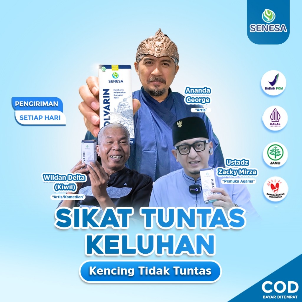 Senesa - Madu Solvarin - Membantu Melancarkan Buang Air Kecil
