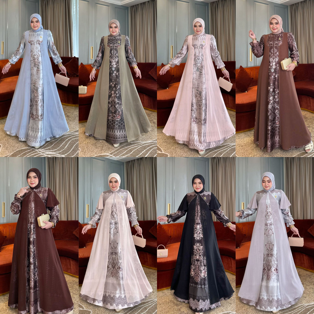HALWA DAN TATIANA GAMIS DRESS BY IRNA GALLERY