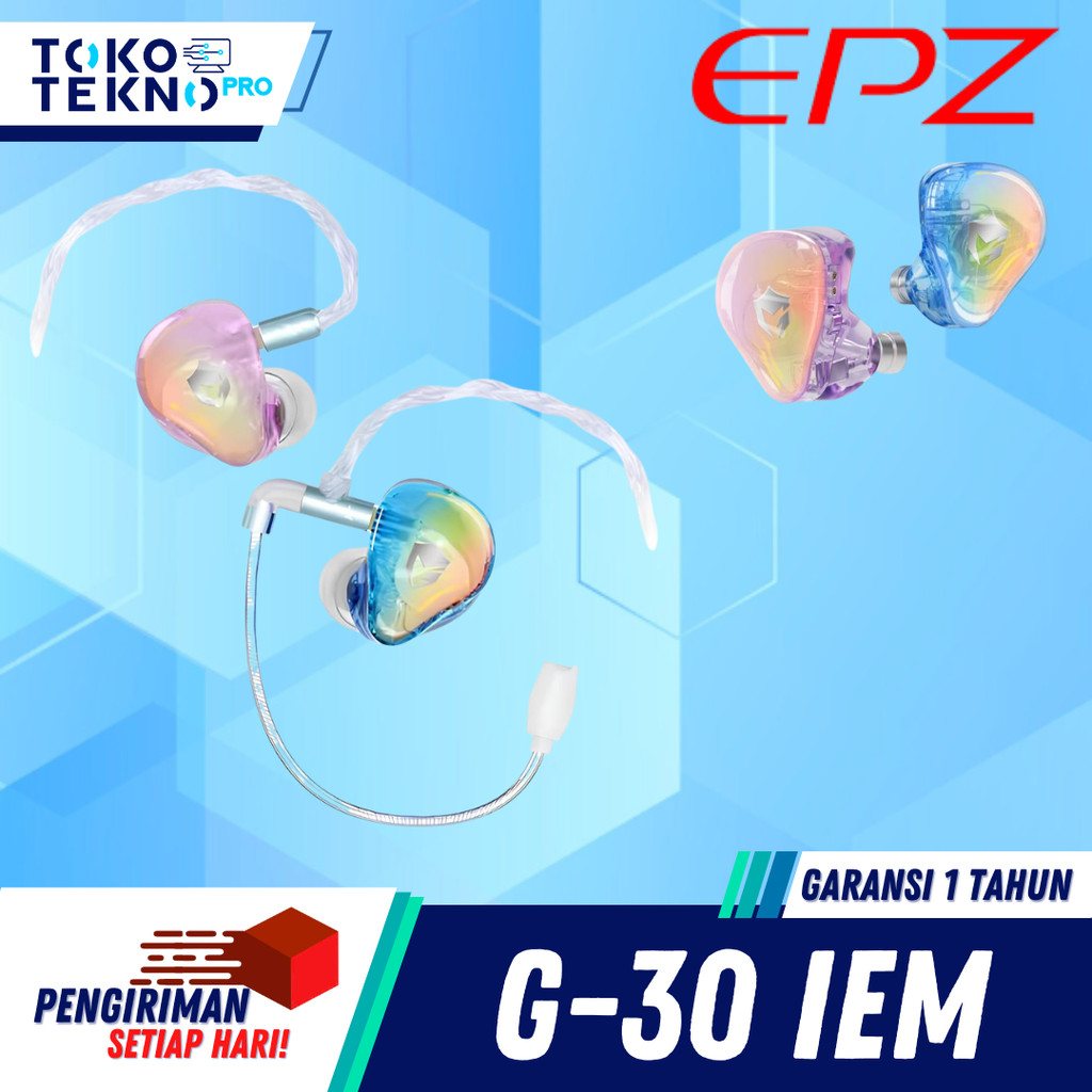 EPZ G30/G-30 Earphone Gaming 1DD+1BA Driver In Ear Monitor Earphone