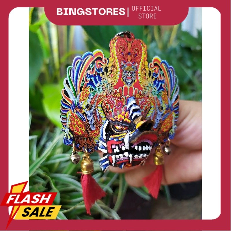 barongan KUCINGAN DEVIL miniatur gantungan kunci souvenir GK