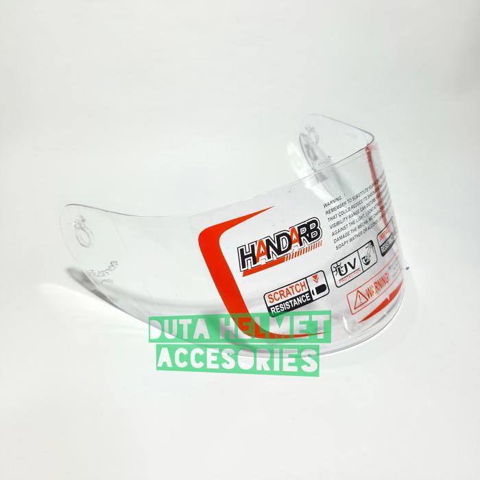 REVZONE Kaca helm KYT R10 - flat visor helmet kyt r10 iridium blue red gold silver hitam bening - FL