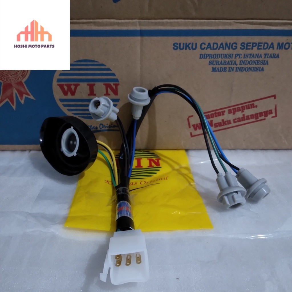 Fitting Lampu Mio 125 M3 2014 2015 2016 2017 2018 2019 WIN | cop fiting piting peteng motor injeksi 