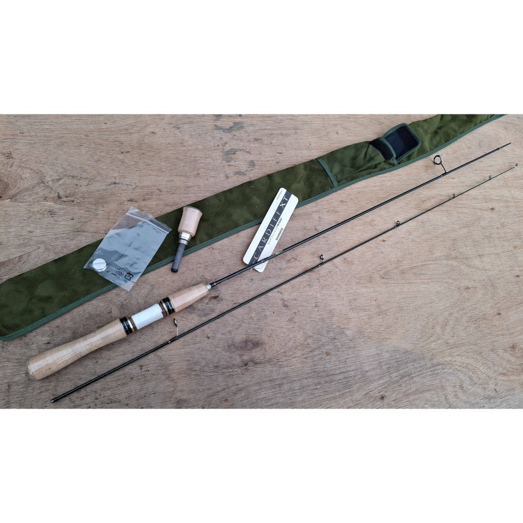 SECOND ULTRALIGHT CASTING SPINNING ROD SHIMANO CARDIFF XT 66XUL