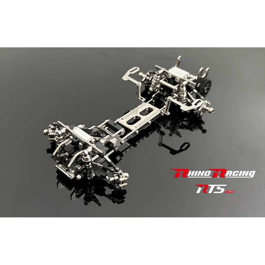 RTS V0 1/24 RWD DRIFT CHASSIS KIT - FULLY ASSEMBLED RHINO RACING RTS-2401-0