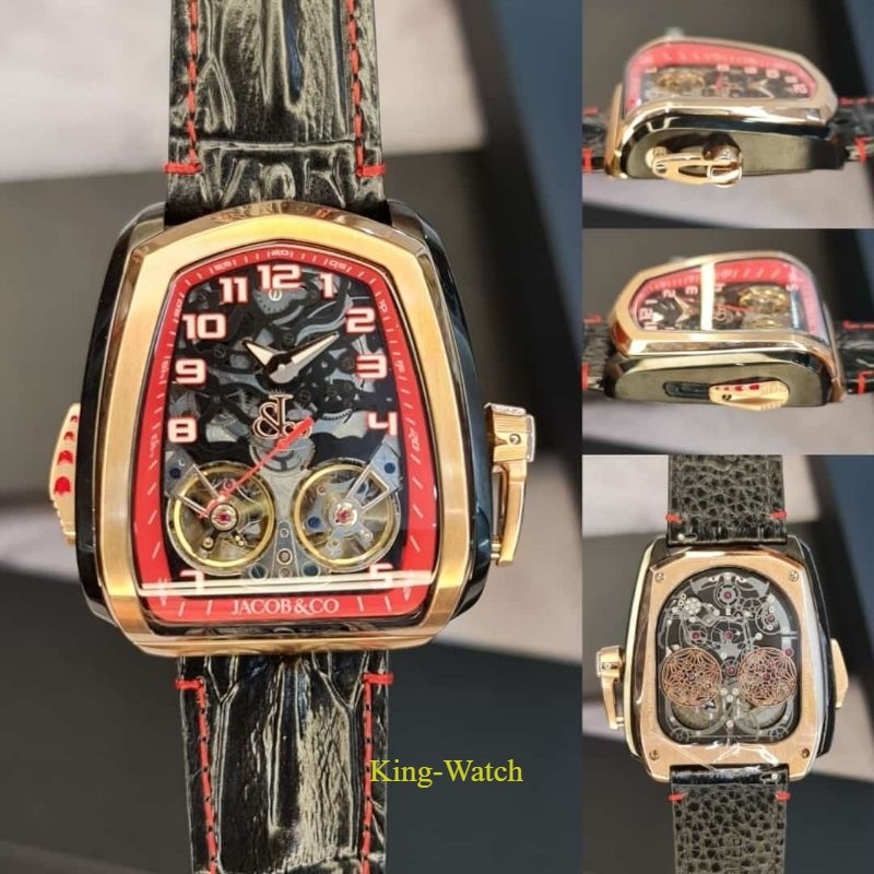 Jam Tangan JACOB & CO Twin Turbo JCO Swiss Automatic Sapphire fullset
