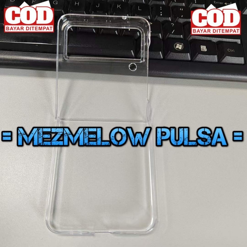 Acrylic Mika Caseng Casing Pc Hard Case Transparant Caseng SAMSUNG Z FLIP 3 - Gambar 4