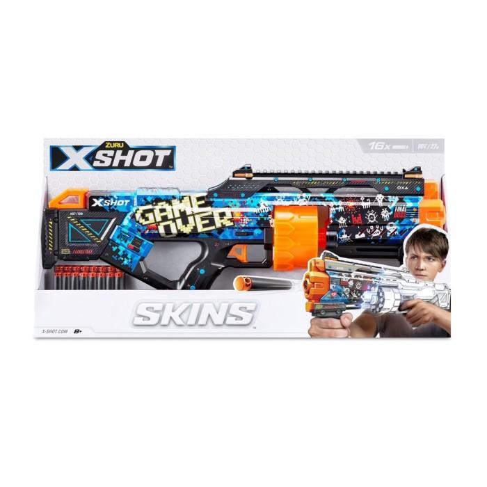 Blaster X-Shot Skins Last Stand dengan Kapasitas Laras 14 Dart - Game - Game Over