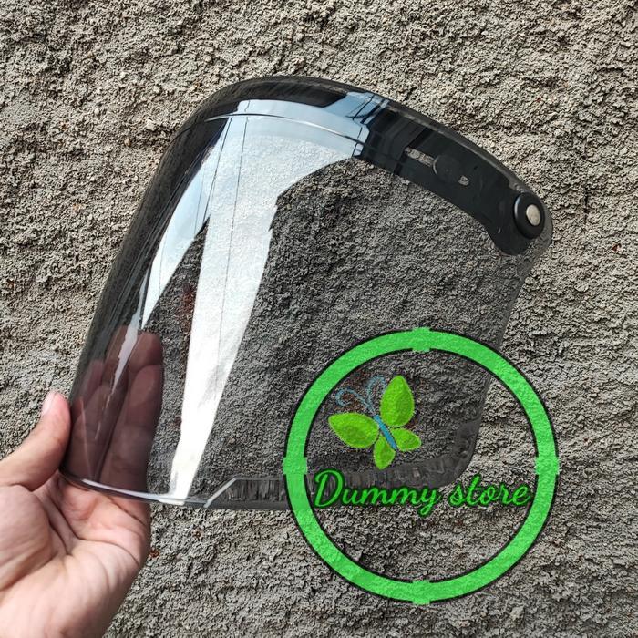 VISOR MODEL SNAIL RETRO / KACA BOGO VENOM / VISOR HELM CAKIL BOGO MODEL VENOM - Dark