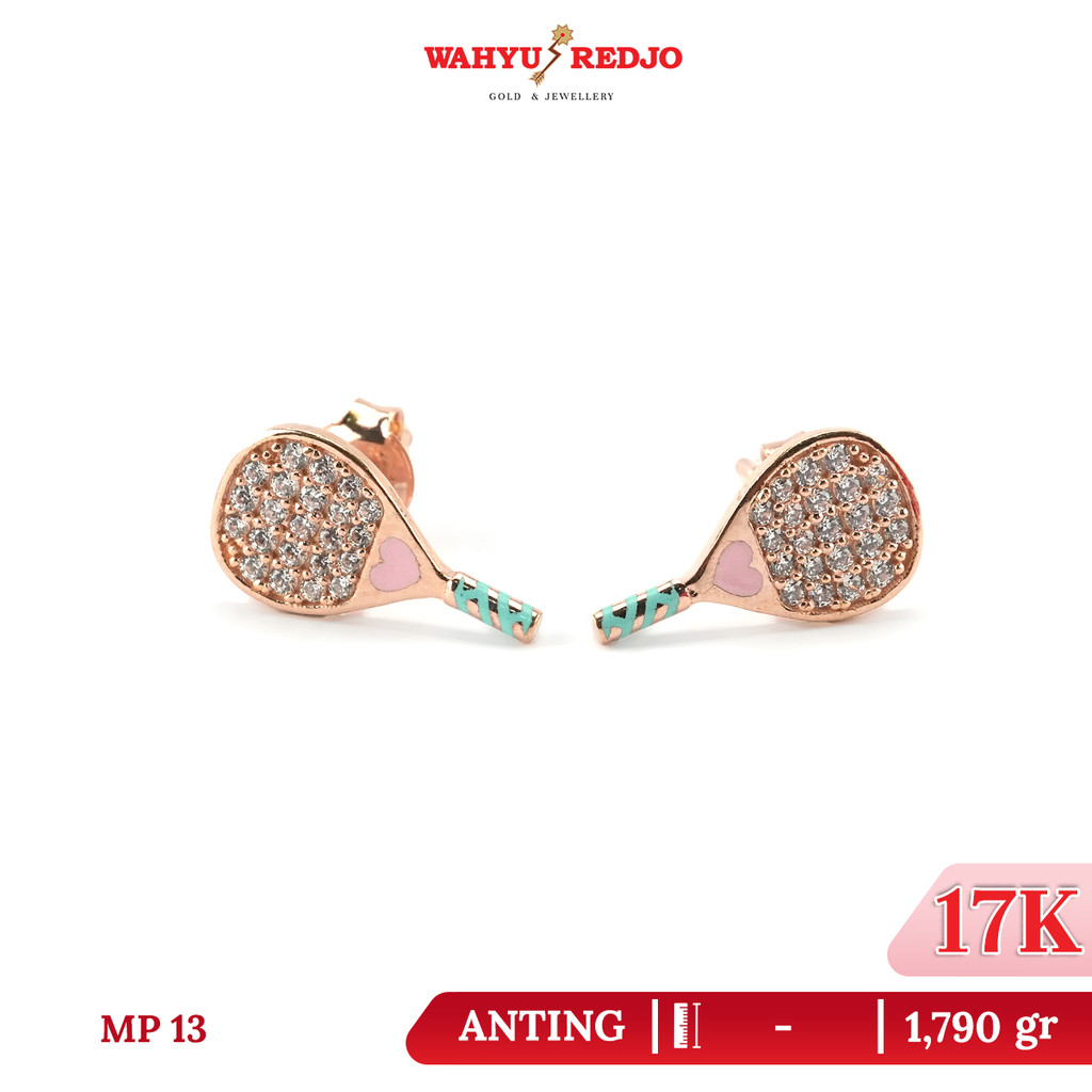 Anting-Anting Emas 17K Padel Wahyu Redjo AN-17K-31738042-PMR
