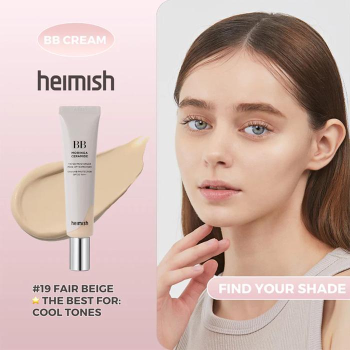 HEIMISH Moringa Ceramide BB Cream SPF 30 PA++ - Fair Beige
