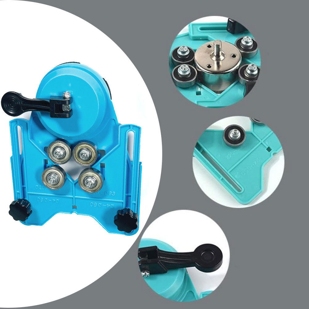 Pelubang Ceramic Drill Bit Glass Hole Locator 4-83mm - Alat Pelubang Keramik Kaca dengan Guide Locat
