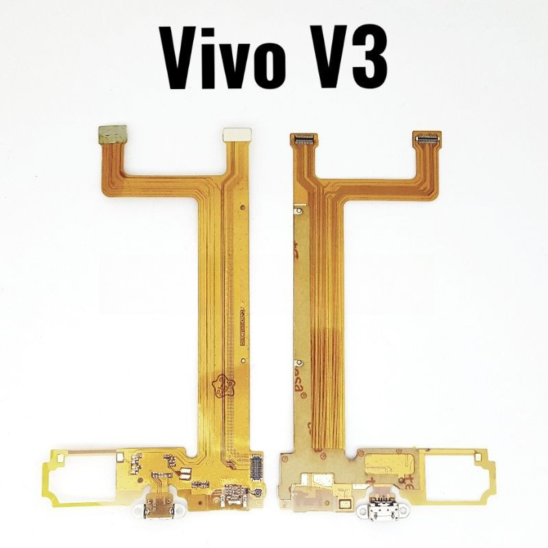 Flexible Konektor Charger + Mic Vivo V3 - Flexible Fleksibel Fleksible Konektor Connector Cas Charge