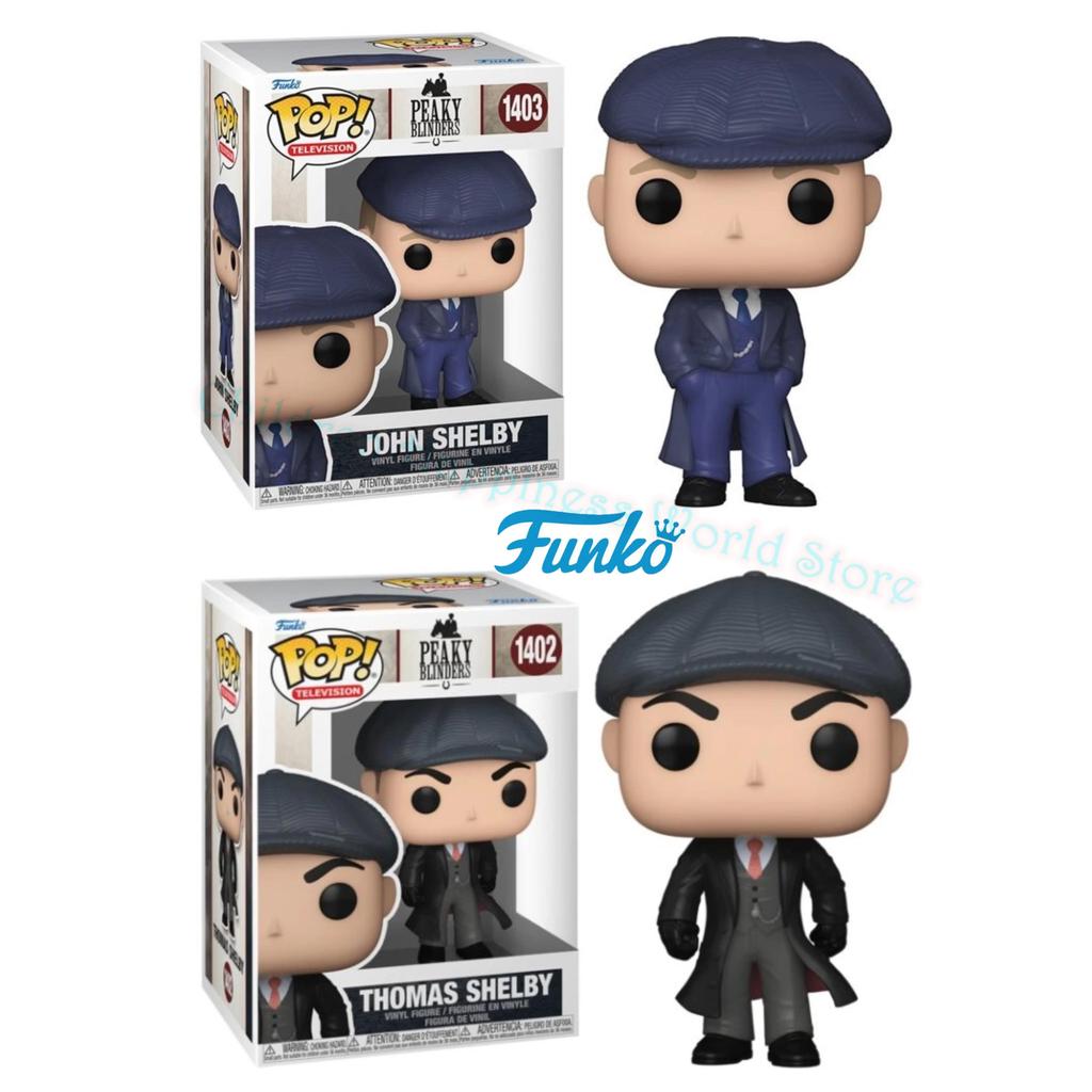 Funko Pop Television 1402 Peaky Blinders  Thomas Shelby JOHN SHELBY #1403 Vinyl Figures Model Toys f