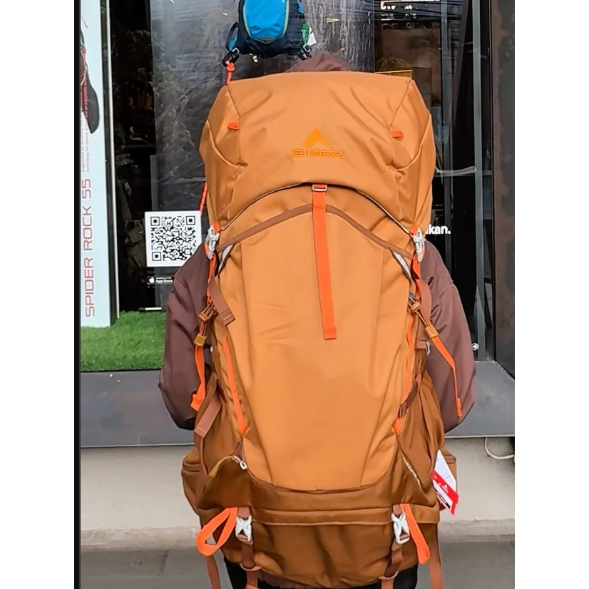 EIGER ECOSAVIOR 45 WS - BROWN
