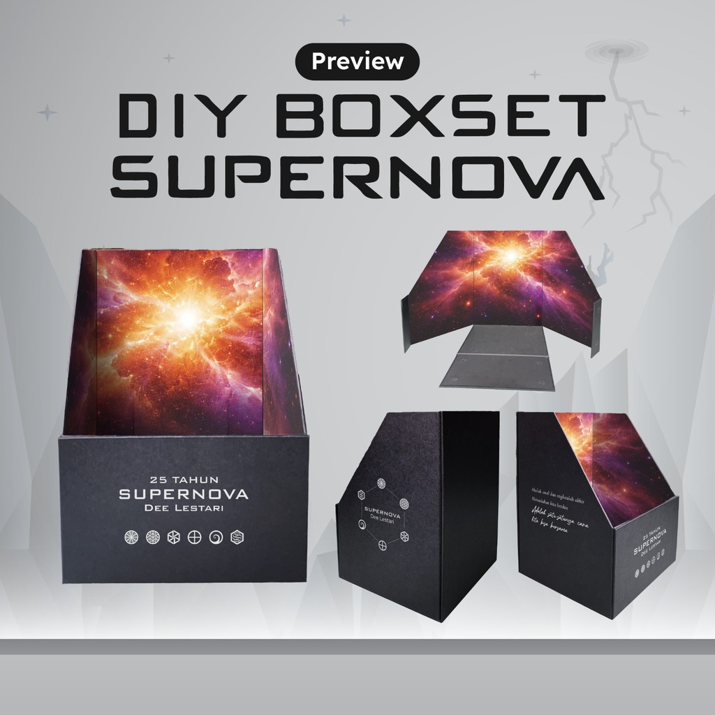 Supernova (Boxset Edition) by Dee Lestari | Bentang