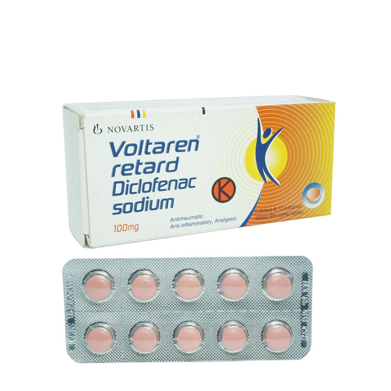 VOLTAREN RETARD 1 BLISTER @ 10 TABLET PELEPASAN LAMBAT