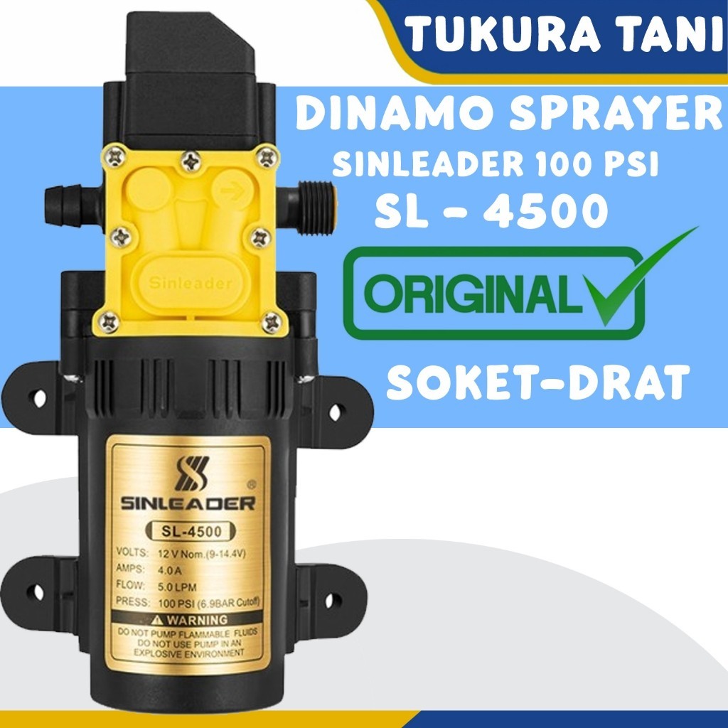Dinamo Sprayer 100 PSI - SINLEADER 4500 - Bebas pilih