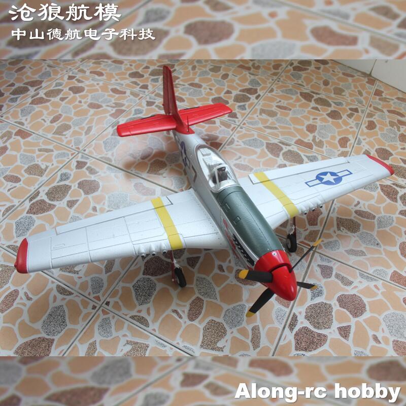 EPO RC Plane  Airplane Hobby Toys  Volantexrc 768-1 Mustang P51D P51 750mm Wingspan Warbird Mini RC 