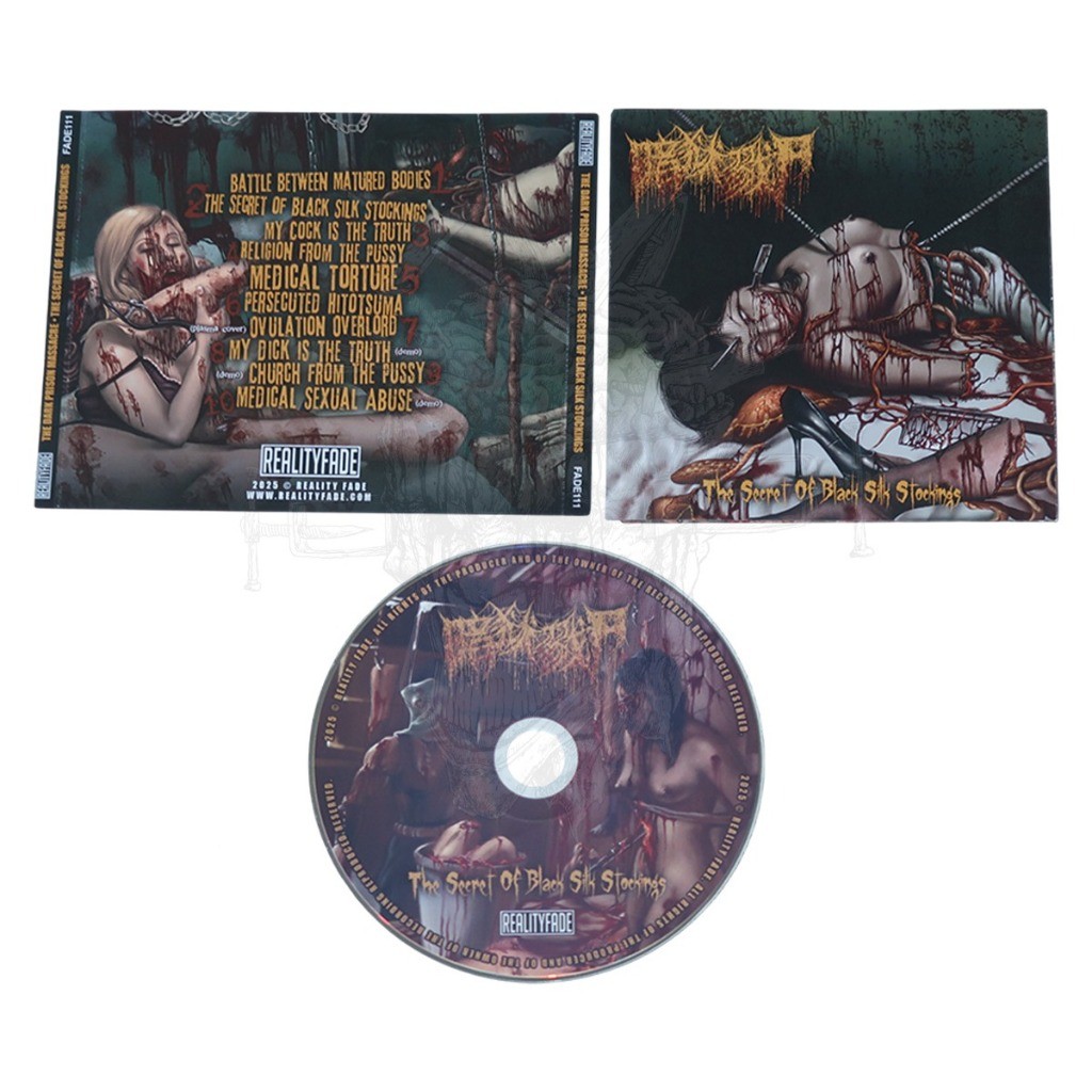 ORIGINAL & BERLISENSI - CD - THE DARK PRISON MASSACRE - THE SECRET OF BLACK SILK STOCKINGS  | SLAM/B