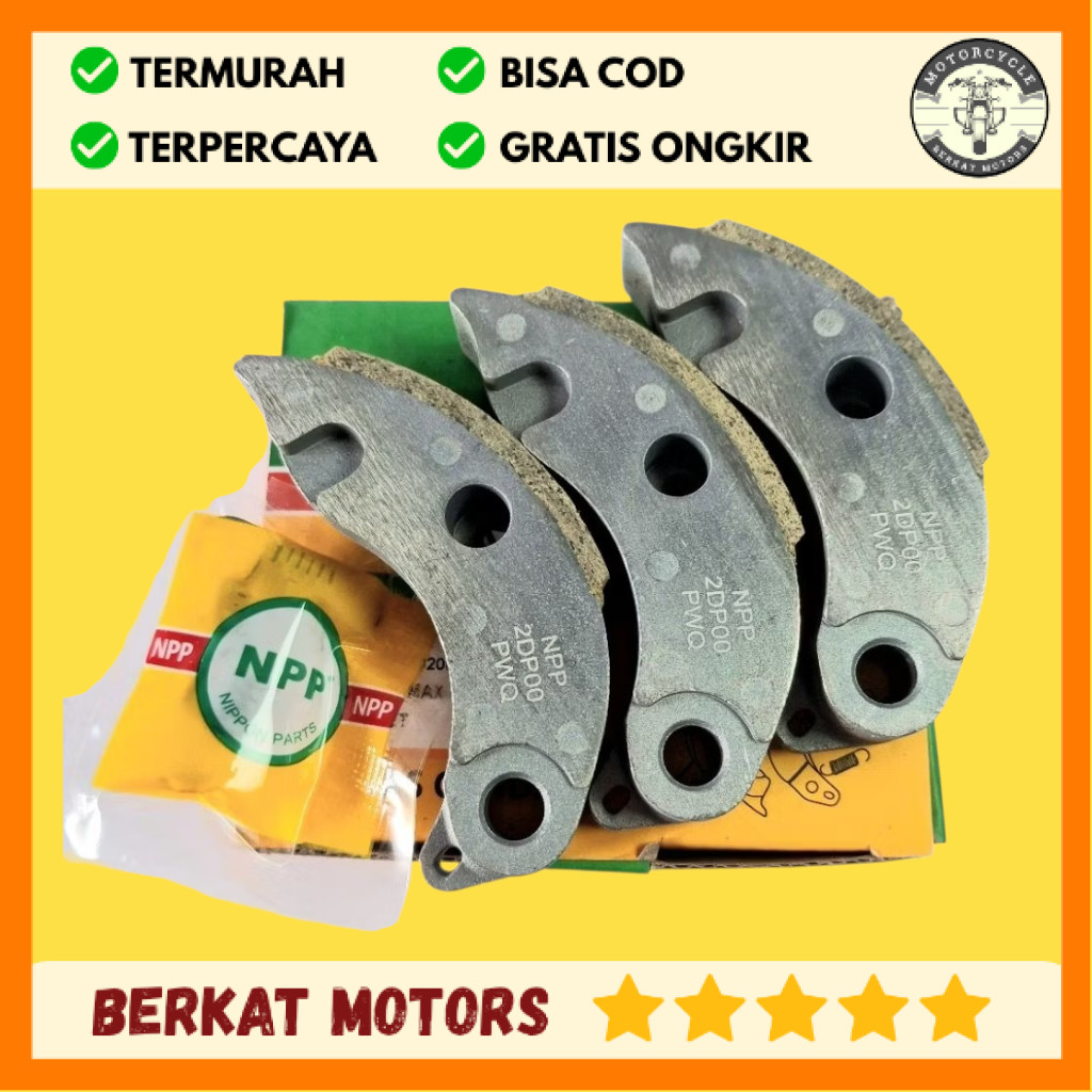 NPP Kampas Ganda Only Yamaha NMAX New Old N-MAX NPP Original Kopling Ganda Matic Awet Berkualitas