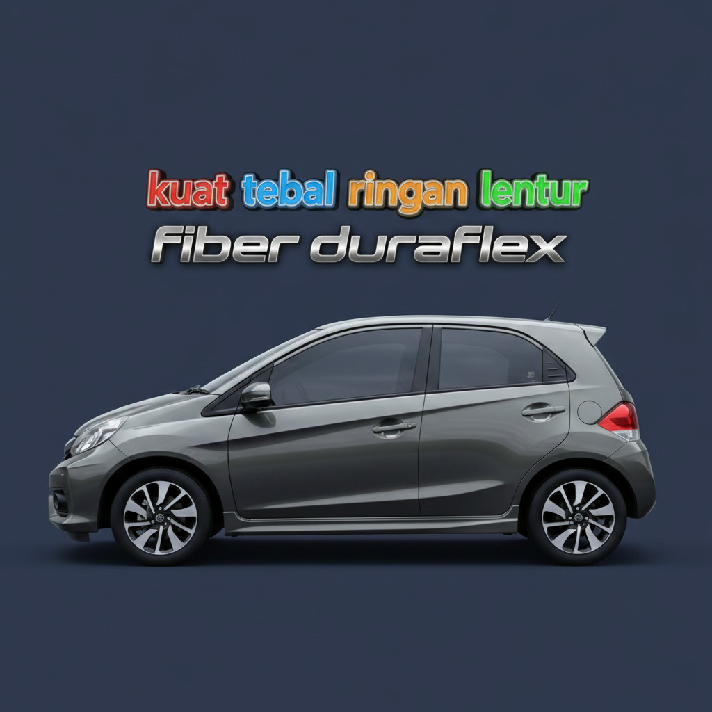 SIDEKIRT BRIO RS 2013-2017 KANAN KIRI BRIO RS RISPLANG BRIO RS SIDERKIT BRIO