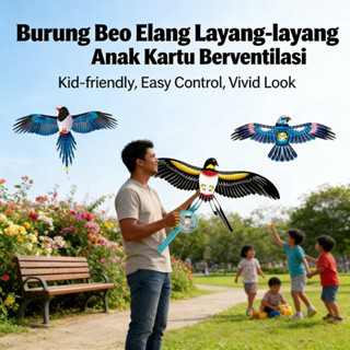 Anak Burung Layang-layang Elang Kartu Berventilasi Layang-layang