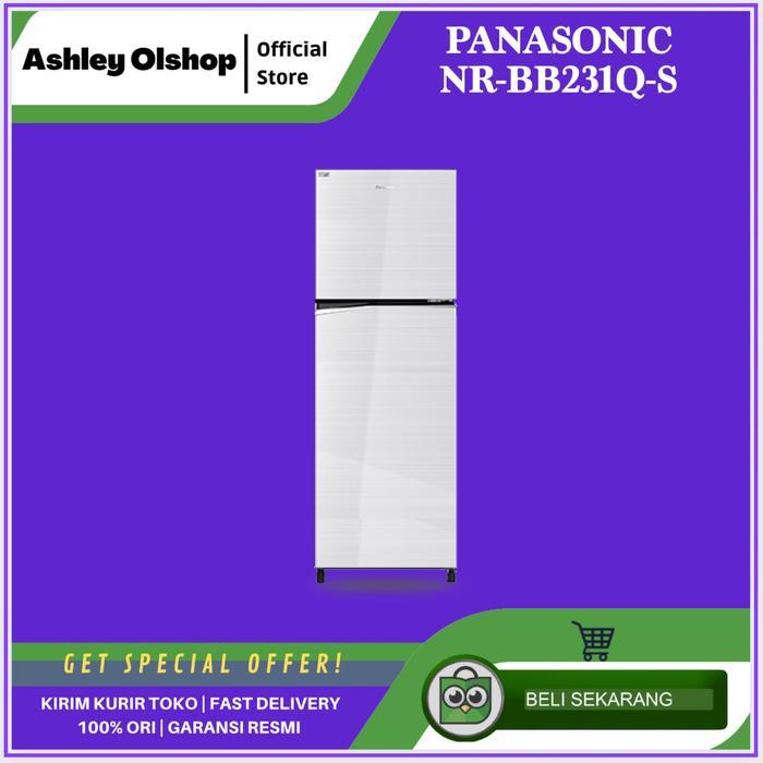 Kulkas 2 Pintu Inverter Panasonic Prime Fresh NR BB231Q S 230 liter