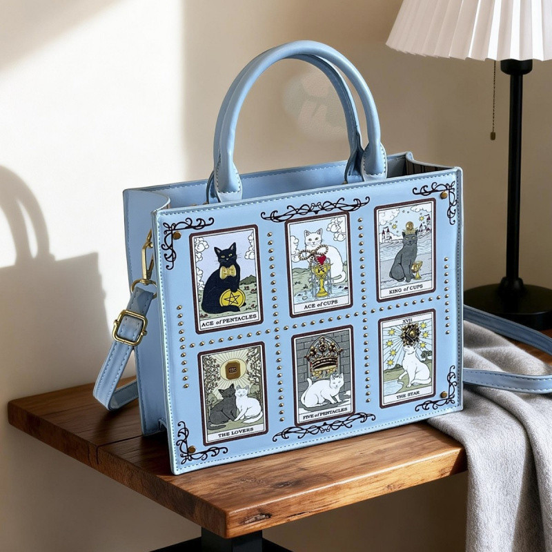 Y2.Morgan Tas Tote Peri Kucing Baru 2026 Tas Tangan Tas Selempang Bergaya
