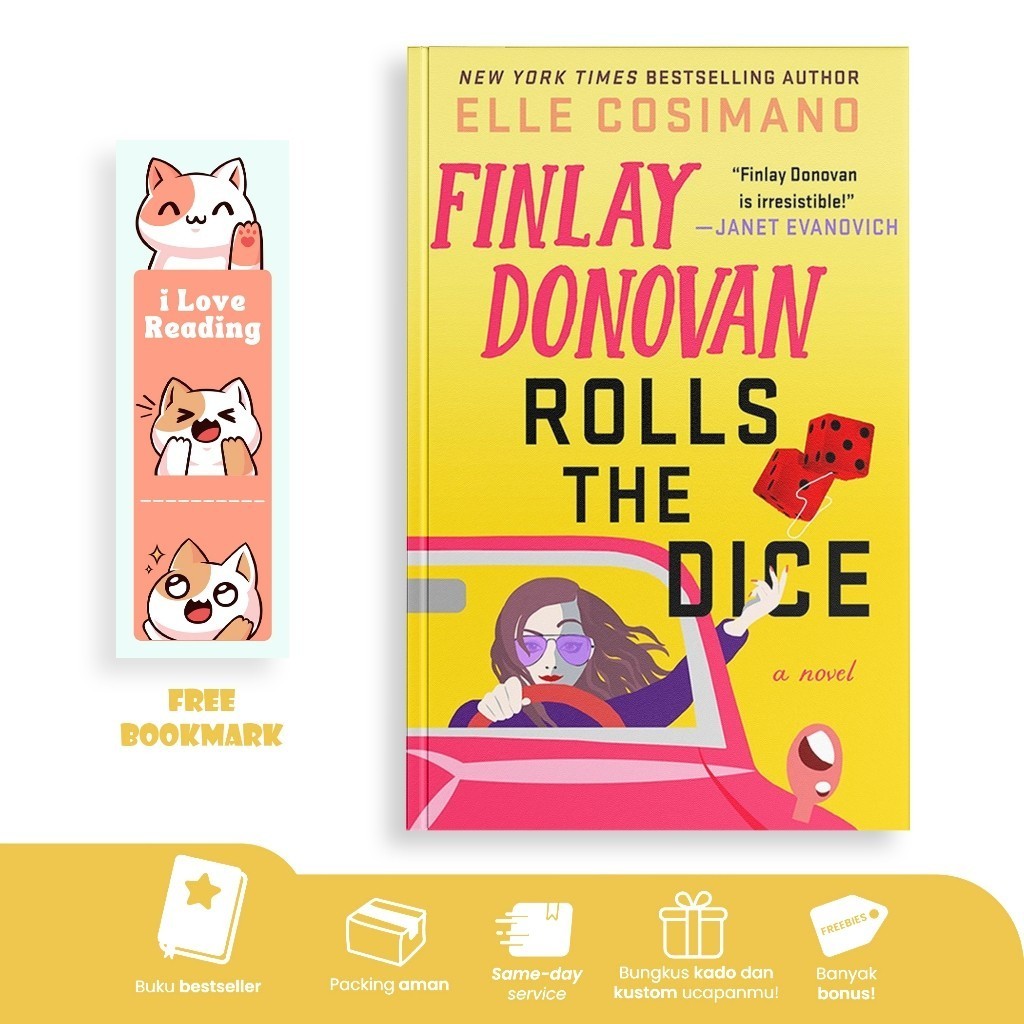 Finlay Donovan Rolls the Dice (Finlay Donovan, #4) by Elle Cosimano (English/Indonesi)